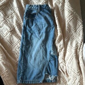 Time and Tru Vintage denim skirt